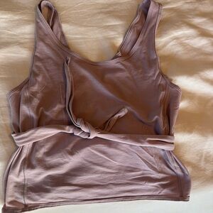 Lululemon it’s a tie tank top